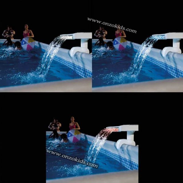 Fontaine à LED multicolore pour piscine Modèle Cascade-INTEX – Image 8