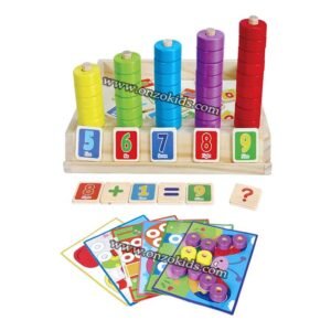 Jeux de comptage en bois