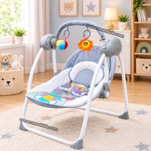 Balancelle électrique avec télécommande - Gris