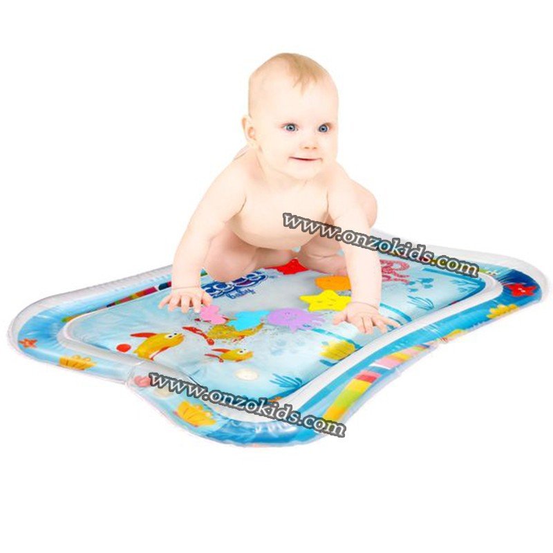 Tapis D'eau Gonflable Pour Bébé - Jouet D'éveil Marin à Frapper, Pour Garçons Et Filles