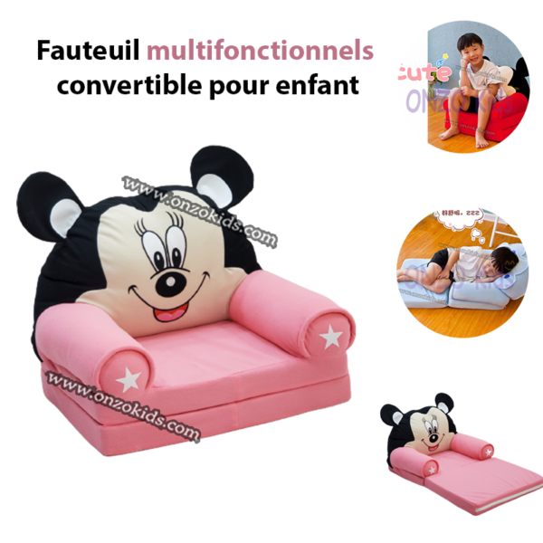 Fauteuil multifonctionnels convertible pour enfant