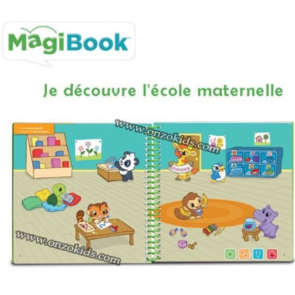 Livre Magibook Je découvre l'école maternelle – Image 2