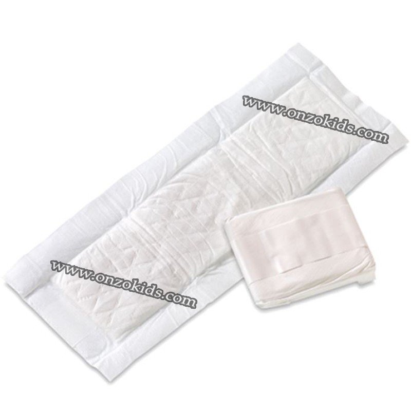 Serviettes menstruelles de maternité, serviette hygiénique post-partum avec  avertissement de saignement super absorbant pour [O305]