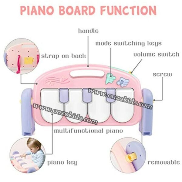 Tapis d'éveil Multifonction avec piano – Image 7