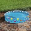 Piscine hors sol pataugeoire ronde Fill'n'Fun 122 x 25 cm -Bestway – Image 4