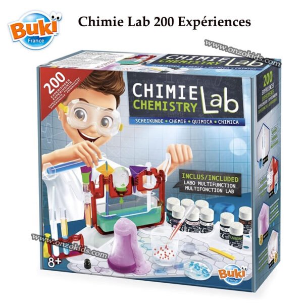 kit Chimie Lab 200 Expériences - Buki – Image 3