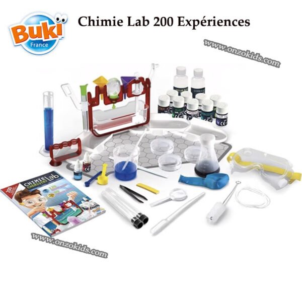 kit Chimie Lab 200 Expériences - Buki – Image 2
