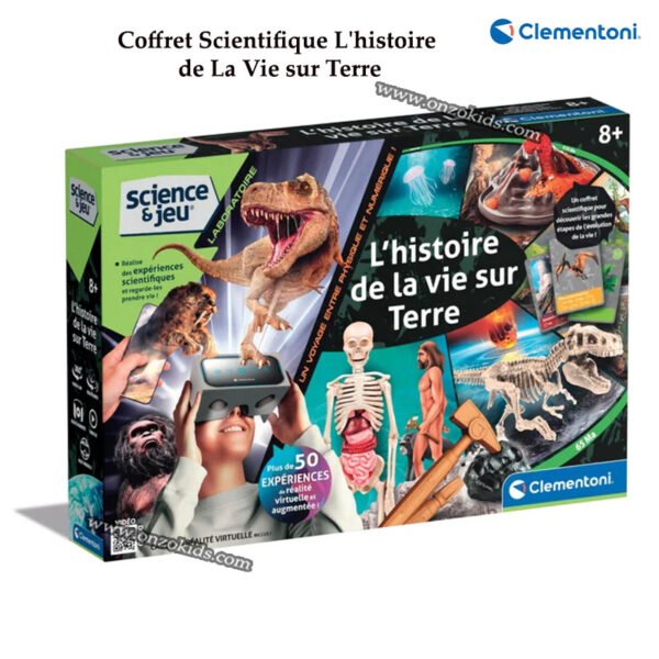 Coffret Scientifique L'histoire de La Vie sur Terre - Clementoni – Image 6