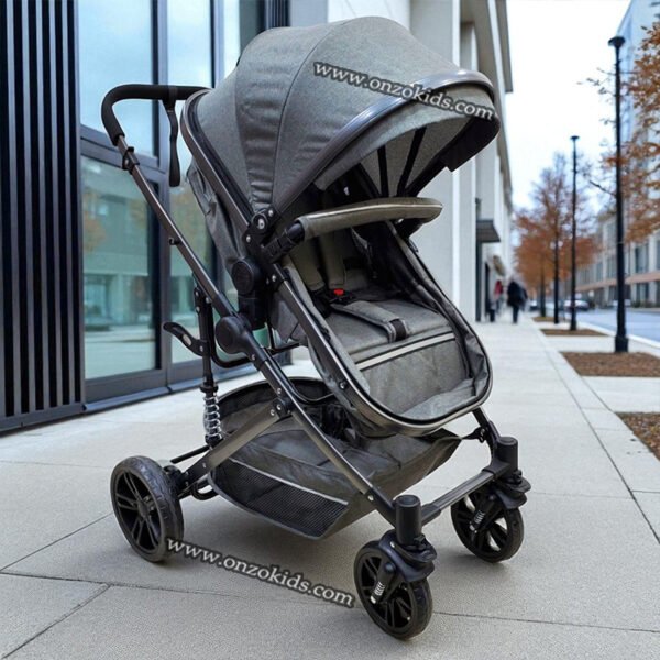 Poussette landau pour bébé 2en1 CubKids – Image 5