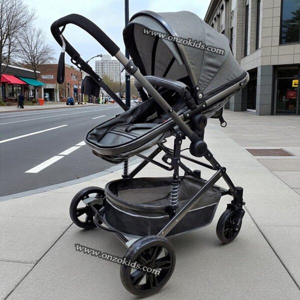Poussette landau pour bébé 2en1 CubKids – Image 6