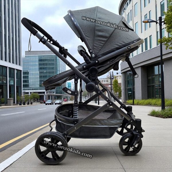 Poussette landau pour bébé 2en1 CubKids – Image 4