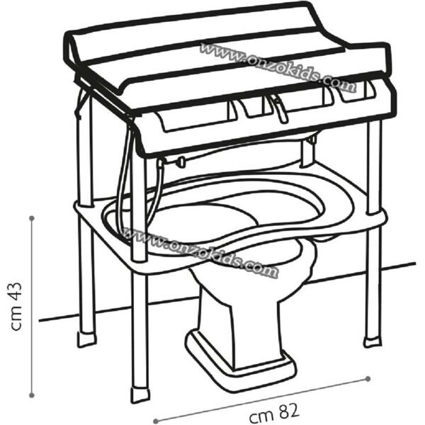 Table à langer Pratico | BREVI – Image 14
