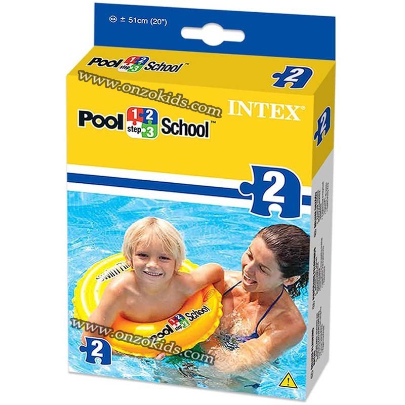 INTEX Bouée Sécurité Bébé Pool School pas cher 