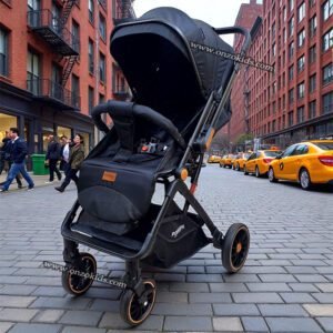Poussette compacte valise réversible de luxe Vidalia – Popypapa