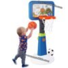 Basket-ball et Football centre d'activités sportives jeu de jardin pour enfants – Image 6