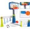 Basket-ball et Football centre d'activités sportives jeu de jardin pour enfants – Image 5