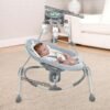 Balancelle électrique bébé InLighten Cradling 2en1 -Ingenuity – Image 8