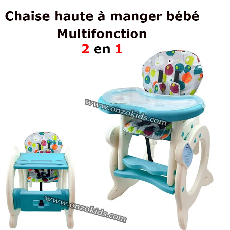 Baby Vivo Chaise Haute pour Bébé / Enfant 2 en 1 - Oscar en Beige, MA  Trading