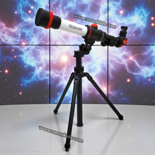 Télescope astronomique avec trépied pour enfants