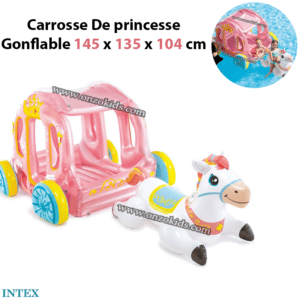 Carrosse De princesse Gonflable 145 x 135 x 104 cm - Intex