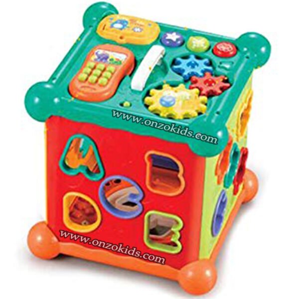 Cube d'apprentissage, musical avec Télécommande pour bébé – Image 3