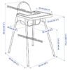 Chaise haute à manger pour bébé - LOPA – Image 33