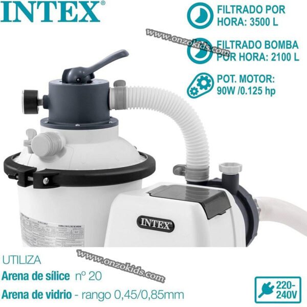 Pompe de Filtrartion à Sable SX 925 Pour Piscine Hors Sol – Intex – Image 6