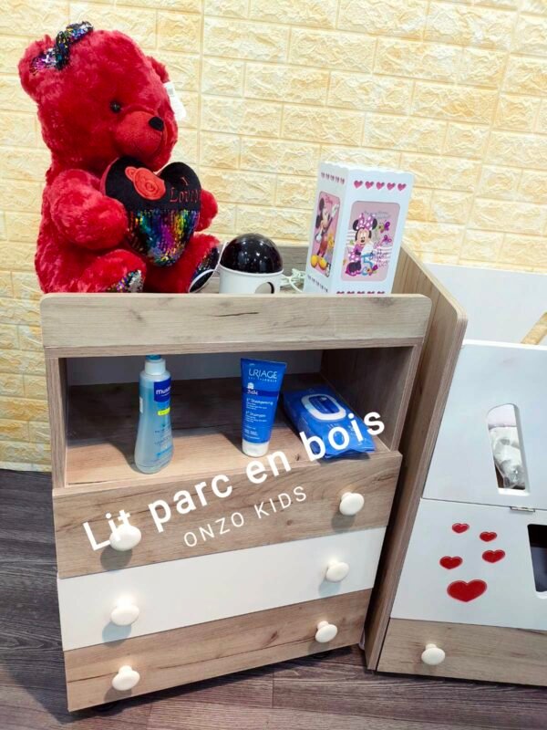 Lit parc en bois MDF – Image 5