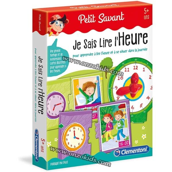 Je Sais Lire l'heure - Clementoni – Image 4