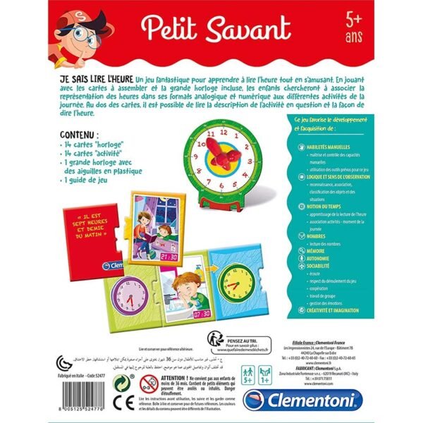 Je Sais Lire l'heure - Clementoni – Image 5