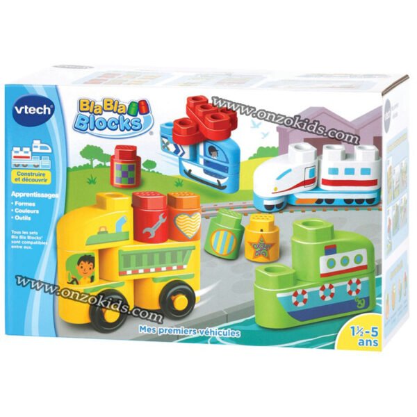 Blabla Blocks mes premiers véhicules -Vtech – Image 3