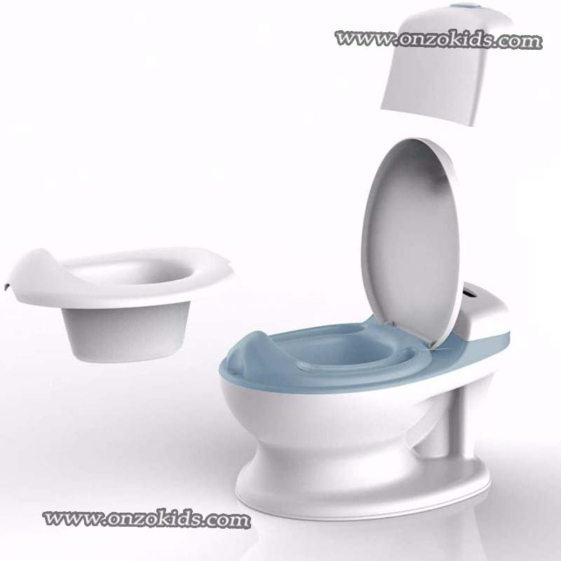 Mini Toilettes WC pour Enfant avec Son de Chasse d'Eau