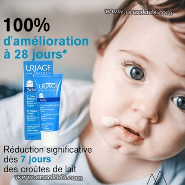 1ER SOIN CROÛTES DE LAIT POUR BEBE | Uriage – Image 2