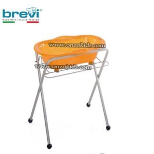 Baignoire dou dou orange  avec support  0m+| Brevi