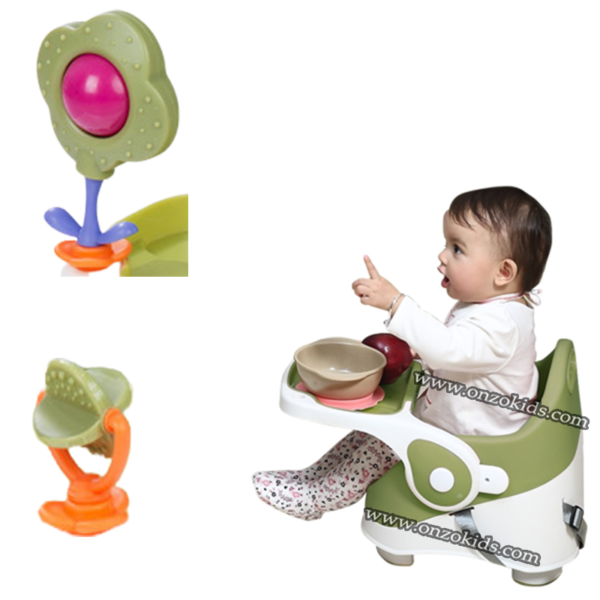 Rehausseur de chaise avec jouets d'éveil pour bébé – Image 5