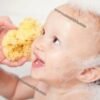 Éponge de bain en cellulose | Sevibebe