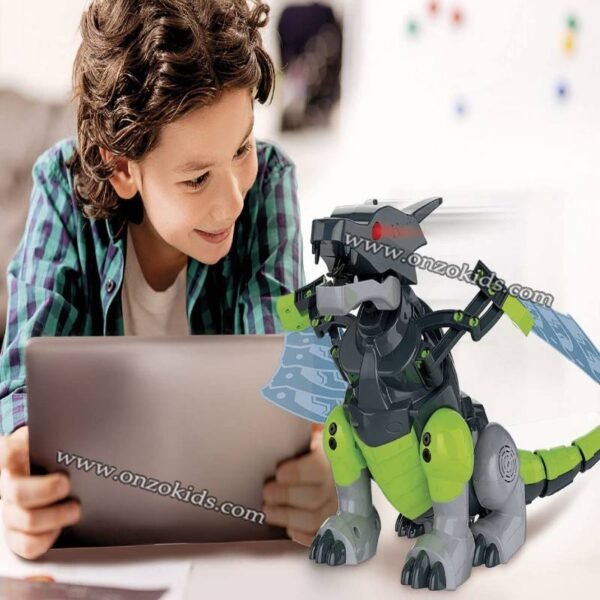 Robot science et jeu robotics - Dragon mécanique | Clementoni