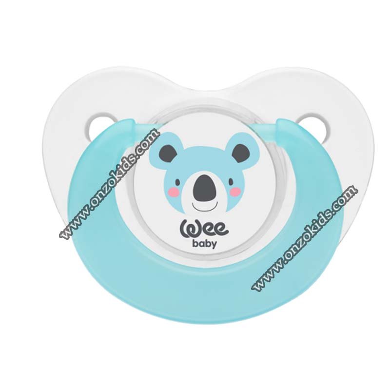 Wee Baby (Pack de 4) Tétine pour bébé Tétine de dentition à motifs  d'animaux avec tétine orthodontique en silicone pour des den118 - Cdiscount  Puériculture & Eveil bébé