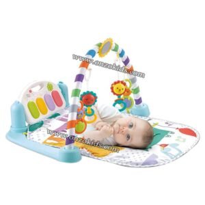 Tapis de jeu de piano Bluetooth pour bébé | Baby's piano gym - Bleu