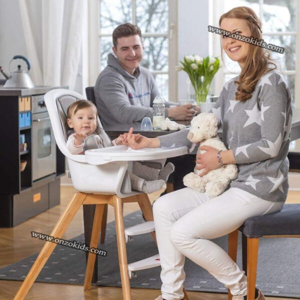 Chaise Haute Reglable 3en1 pour bebe - Angelo – Image 2