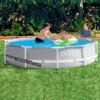 Piscine prism frame ronde tubulaire 305 x 76 cm avec pompe de filtration | Intex – Image 2