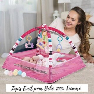 Tapis de jeu évolutif 3 en 1  avec 18 Balles colorées