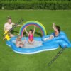 Aire de jeux avec pataugeoire Rainbow 'n Shine 257 x 145 x 91 cm| Bestway