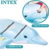 Bouée dauphin a chevaucher 175 x 66 cm pour enfant - Intex – Image 4