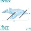 Bouée dauphin a chevaucher 175 x 66 cm pour enfant - Intex – Image 5