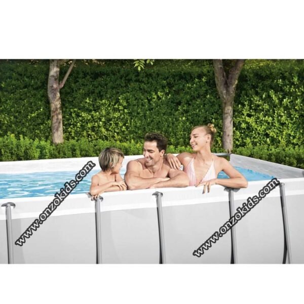 Piscine tubulaire rectangulaire 412x201x122cm Power Steel™ | Bestway – Image 4