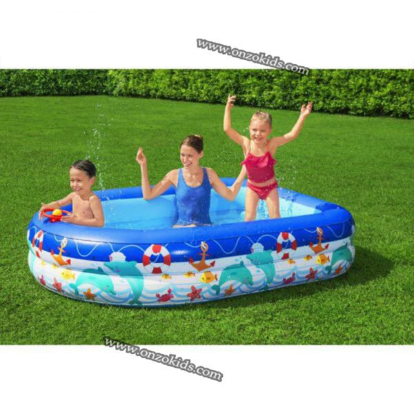 Piscine 213×155×132cm familiale à l’ombre du soleil-Bestway – Image 3