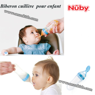 Biberon cuillère 4m+ pour enfant | Nuby