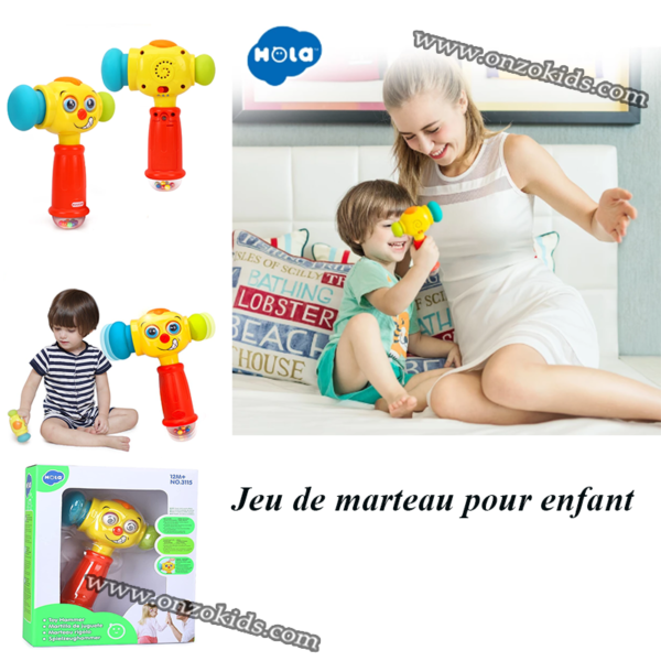 Jeu de marteau pour enfant | Hola