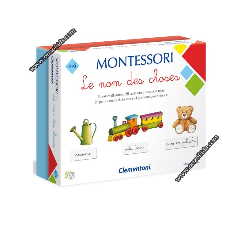 Jeu éducatif les noms des choses 4-6 ans, CLEMENTONI